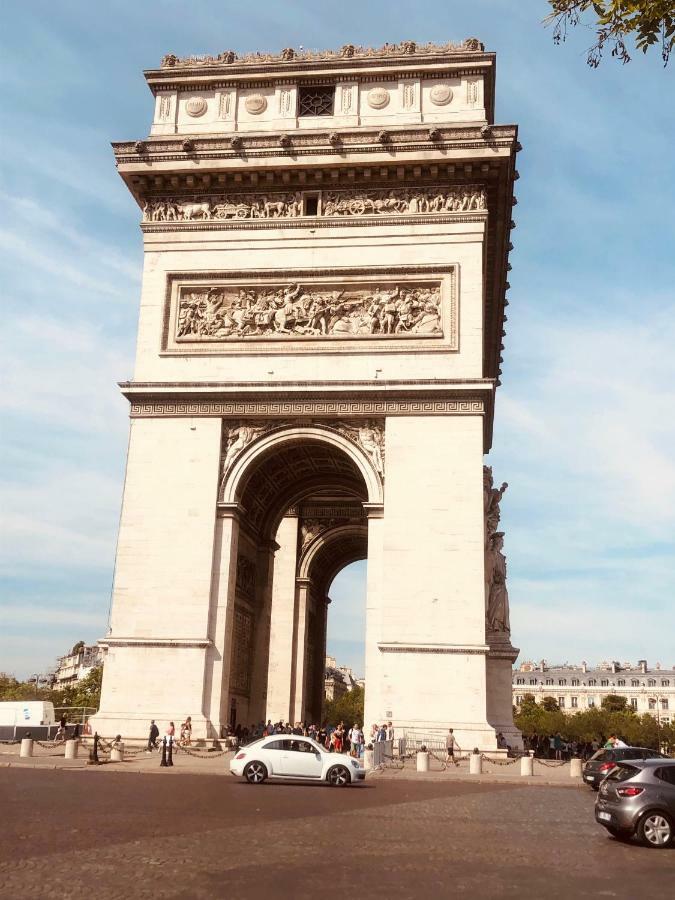 Au Pied De La Tour Eiffel Trocadero Lägenhet Paris Exteriör bild